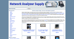 Desktop Screenshot of networkanalyzersupply.com