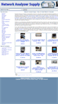 Mobile Screenshot of networkanalyzersupply.com